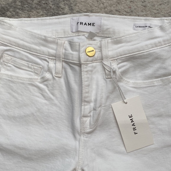 Frame Le Skinny de Jeanne Crop - Picture 4 of 7